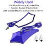 ESUPPORT Blue Universal Motorcycle Motorbike Bike 8mm 10mm Rear View