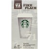 Starbucks Pike Place Roast Via Instant Coffee - 48 Packets