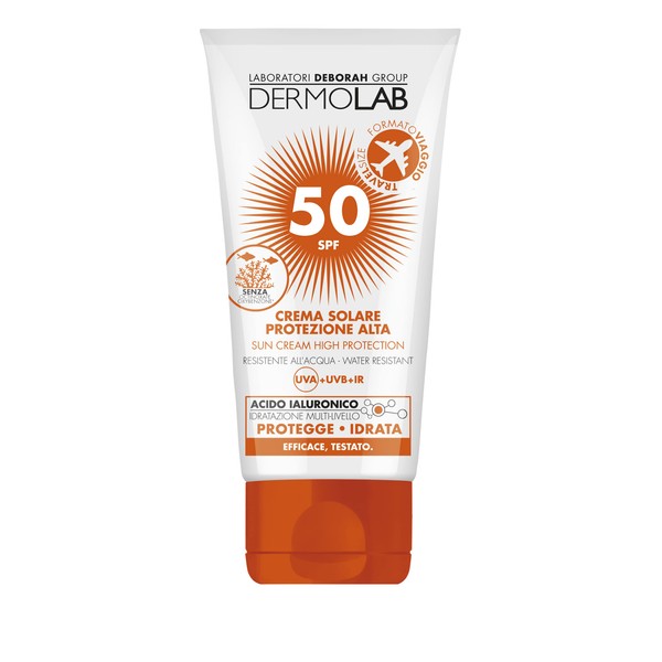 Dermolab Travel Size SPF 50 Waterproof Sun Cream 50ml