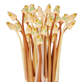 LWDDLDHY 20 Pcs Capybara Pens, Cartoon Capybara Pens Set for Kids Girls, Kawaii Gel Pens 0.5mm Black Ink Ballpoint Pens for School Office Supplies