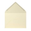 Rössler colouretti envelopes, 80 g/m², B6, Pack of 5 Cream