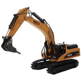 TOYMYTOY Excavator Toy Construction Vehicle Work Vehicle Truck Car 1:50 Metal Engineering Car Toy Boys