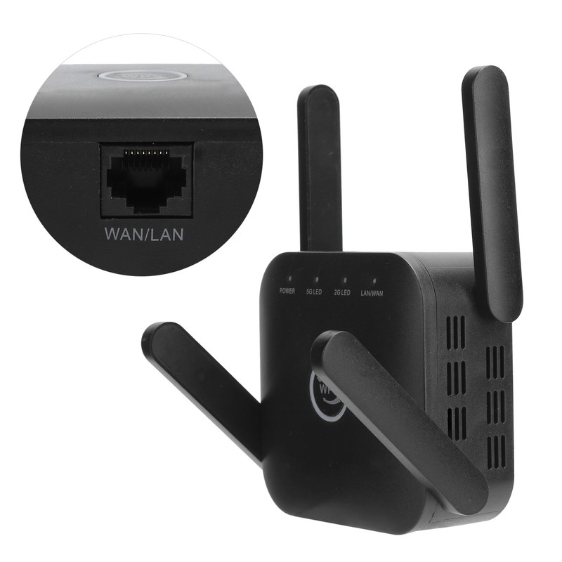 Wireless Wifi Repeater Signal Amplifier Range Extender Computer Supplies AC