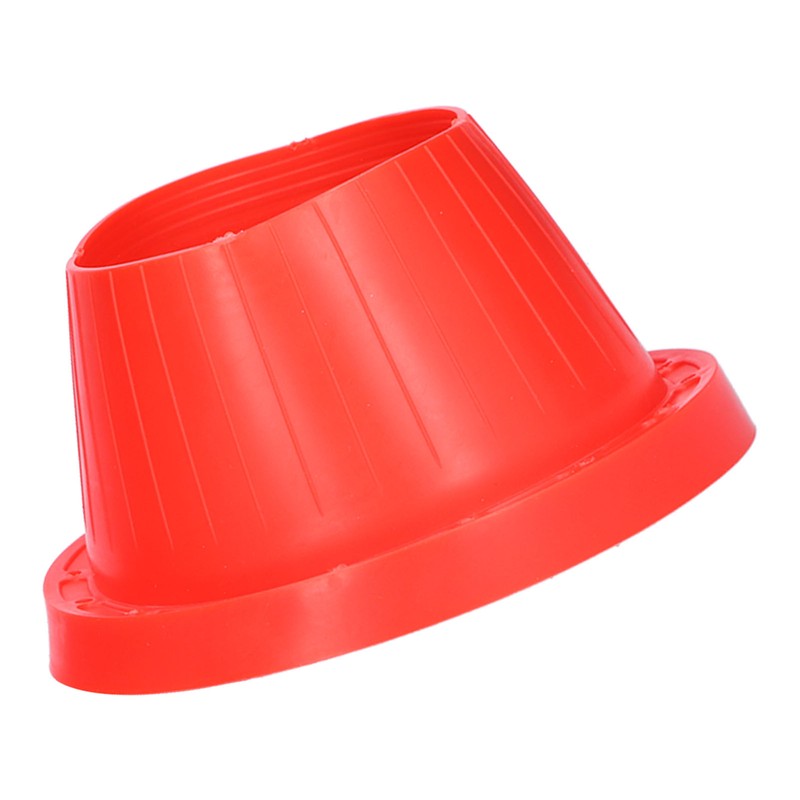 2pcs Car Speaker Waterproof Cover Silica Gel Red Insulation Protective