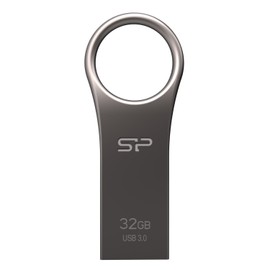 Silicon Power USB Memory, USB 3.0, Zinc Alloy Body, Waterproof, Dustproof, Shockproof, Japanese Language Package, Jewel J80 Series