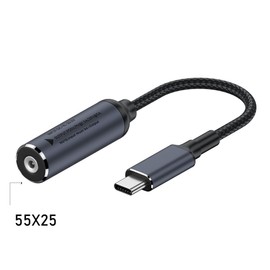 SlimQ DC to USB-C Cable Power Adapter Connector
