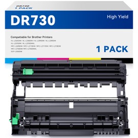 Timink DR730 Drum Unit Replacement for Brother DR-730 DCP-L2550DW HL-L2350DW HL-L2370DW HL-L2370DWXL HL-L2390DW HL-L2395DW MFC-L2710DW MFC-L2730DW MFC-L2750DW MFC-L2750DWXL Printer(Toner not Included)