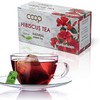 80 Tea Bags Hibiscus Tea 100% Natural - 4 Boxes