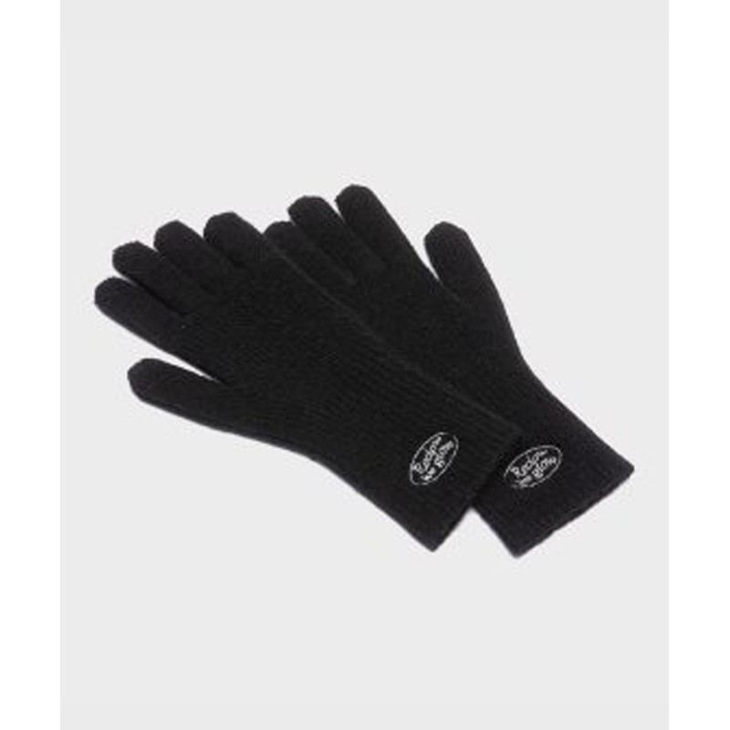 Liqlow Reclow RC KNIT LOGO Gloves BLACK