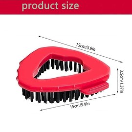 1 Pcs Scrub Brush Spin Mop Scrub Brush Head Compatible O Ceda EasyWring EasyWring 1-Tank System, Hard Bristle Cleaning Brush for Bathroom, Kitchen, Tub and Tile