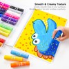 Shuttle Art Shuttle Art Tempera Paint Sticks for Children, 30