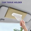HQRNYP Car Visor Tissue Holder, Tissue Box Holder for Car,