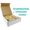Portion Packs of Mini Croutons Pack of 50 - Seasoned