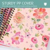 Colacoo Cute Spiral Notebook,3 Packs Aesthetic College Ruled A5 Botanical