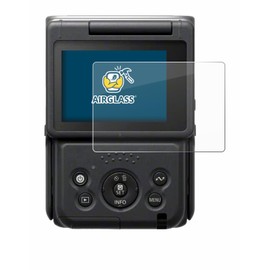 BROTECT Protective Glass for Canon PowerShot V10 Vlog Camera Protective Film Tempered Glass [Extremely Scratch-Resistant 9H, Anti-Fingerprint, Ultra Transparent]