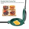Fonzci Frying Pan Non-Stick, Easy-To-Clean, Double-Sided Flips Design Double Sided