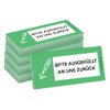PRICARO Pack of 5 Sticky Notes with German Text "Bitte