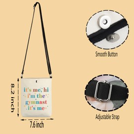 Gymnast Gymnastics Team Gift Gymnast Graduation Gift It's Me, Hi I'm The Gymnast It's Me Bag Gift For Women (gymnast CA Cr)