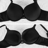 Pushlus Push Up Grueso Acolchado Plunge Underwire Camiseta Sujetador Lift