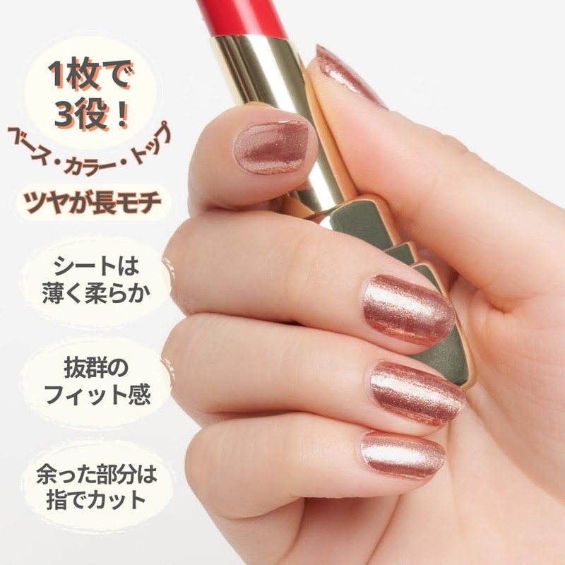 INCOCO Vintage Showroom Incoco Nail Seal, Self Nail, Just Stick,