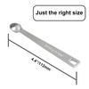 BERYLER 2PCS 1/10 Teaspoon(1/10tsp, 0.5ml) Single Tiny Measuring Spoon, Small