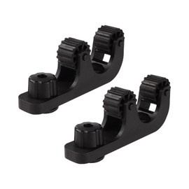 Lyreh 2pcs Kayak Paddle Holders, Oar Mounts Canoe Fishing Accessories Supplies for Fast Holding Boat Rod Pole