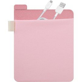 YuanHolumid Pink External Hard Drive Holder - External Hard Drive Adhesive Carrying Case,Reusable Sleeve Storage Organizer Computer Hard Drive Bags and Cases for Battery Pack, Computers Accessories
