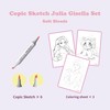 Copic x Julia Gisella Artist Marker Set of 6 Alcohol