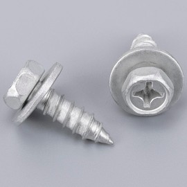 OAUTOO 25pcs Bumper Cover Screw Rocker Panel Molding Screws License Bracket Bolt for Toyota & Lexus 90080-15077, 90159-60431