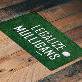 JP's Parcels Tin Signs Man Cave Décor - Metal Sign 12 x 8 in. Legalize Mulligans