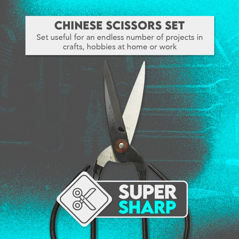 SE Chinese Scissors with Super Sharp Edges Suitable for Embroidery,