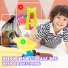 NICKLIN Mesh Bags,11Pcs Mesh Drawstring Bags,Nylon Mesh Storage Bag with