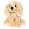 tachi Cocker Spaniel Soft Toy Dog Cuddly Toy Beige Sitting