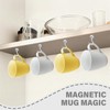 Niuknow 20Pack Heavy Duty Magnetic Hooks, 25 lbs Strong Neodymium