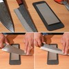 Diamond Sharpening Stone 600 Grit - Knife Sharpener Whetstone for