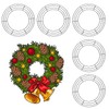 16 Inch Christmas Wire Wreath Frame Metal Wreath Form Front
