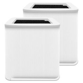 Myareds 2 Pack 211+ Replacement Filter Compatible with Blue Pure 211 Air Puri-Fier， Activated Carbon 211 Filter。