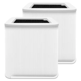 Myareds 2 Pack 211+ Replacement Filter Compatible with Blue Pure 211 Air Puri-Fier， Activated Carbon 211 Filter。