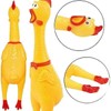 First Wholesale Rubber Screaming Chicken Dog Toy, For Decompression, Venting,