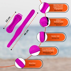 BestZings Knee Brace for Meniscus and Ligaments, Gym Knee Pads, Crossfit Knee Brace, Patella Knee Brace, Knee Support, Adjustable Therapeutic Knee Brace, Pack of 2 (Pink)