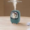 350ml Mini Mist Humidifier Cute Space Capsule Pet Shaped USB