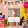 Perpetual Birthday Calendar - Birthday Gift - 14 Pages Spiral
