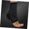 FOMIYES 2pcs Knitted Ankle Support Compression Sleeve Elastic Ankle Brace