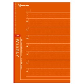 reimei藤井 System Notebook Free Weekly Schedule Left Type B5 NT245 [Bulk Set of 5]