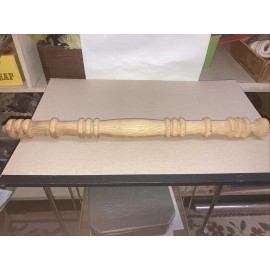 Wooden spindles 17 inch pack of two