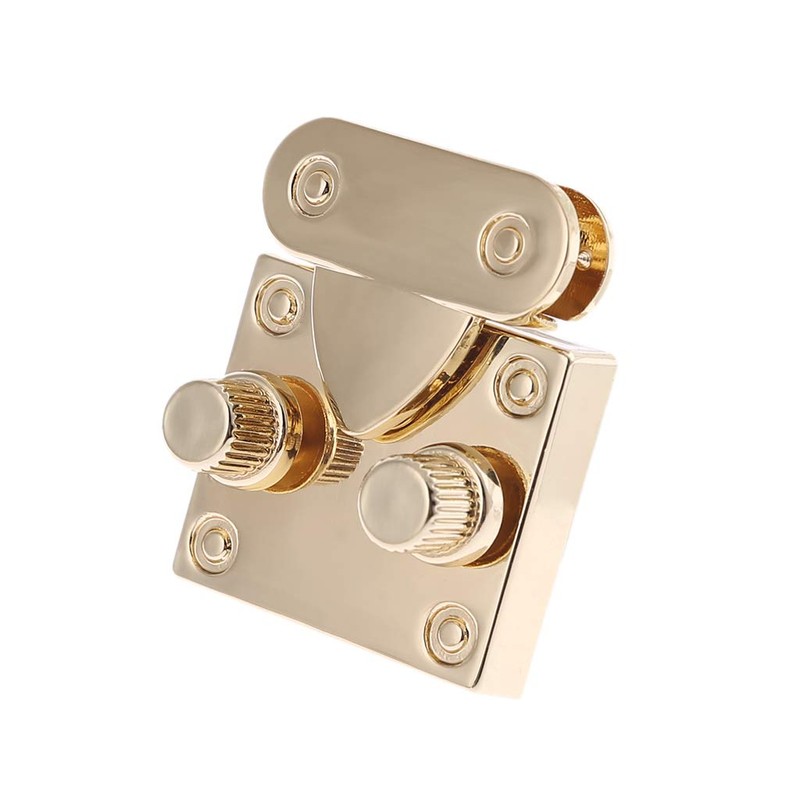 PTILSERY Metal Handbag Clasp Turn Lock Buckle Bag Accessories for
