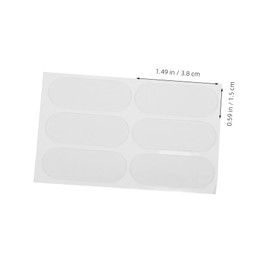 ORFOFE 5 Sheets Invisible Ear Support Stickers for Big Ears with Lifting Effect for Adults for Passport Photos and Everyday Use