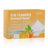 YUCO Laundry Detergent Sheets Citrus Scent 200 Loads (100 Sheets)
