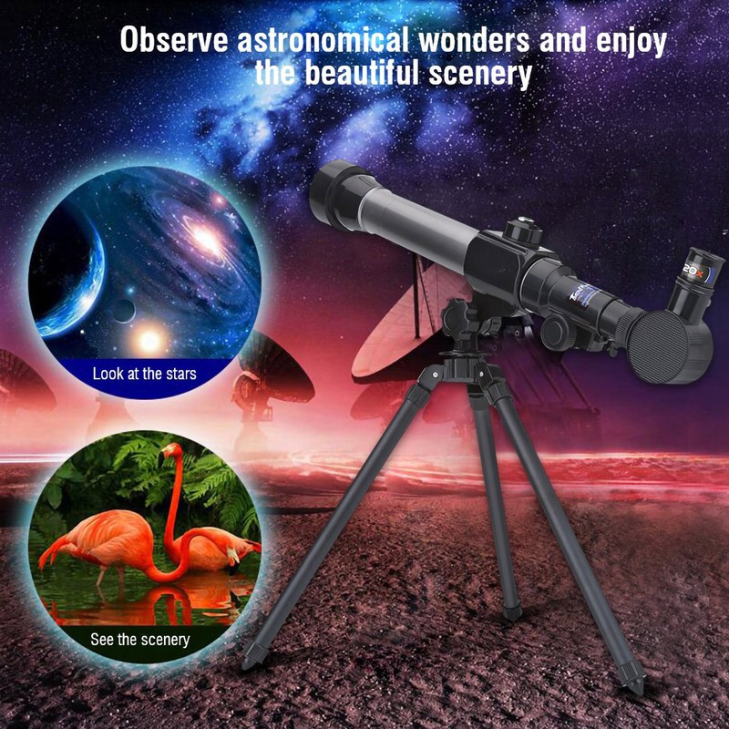 Children Kids Educational Gift Toy Monocular Space Astronomical Telescope with