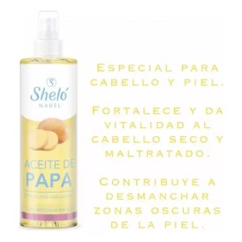 Aceite De Papa Especial Para Uso En Cabello Y Piel Sheló Nab
